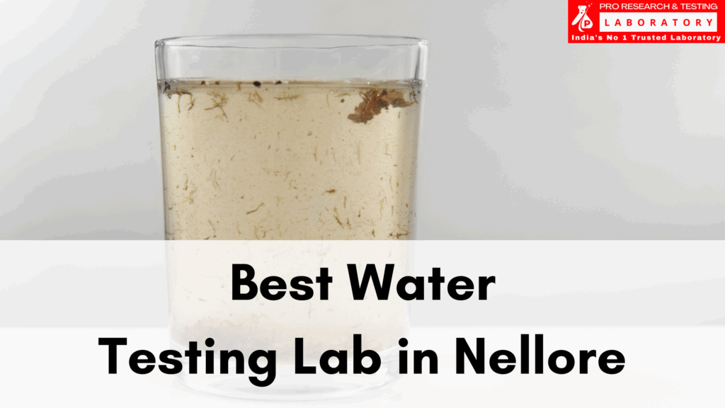 Best Water Testing Lab in Nellore to Prevent Water Contamination