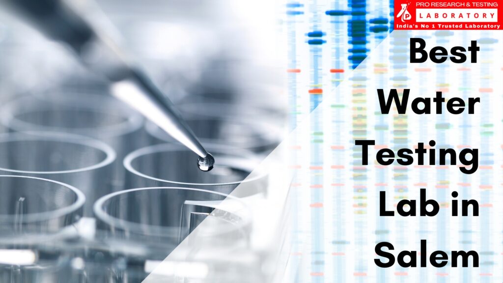 Best Water Testing Lab in Salem Ensures Your Water Safety