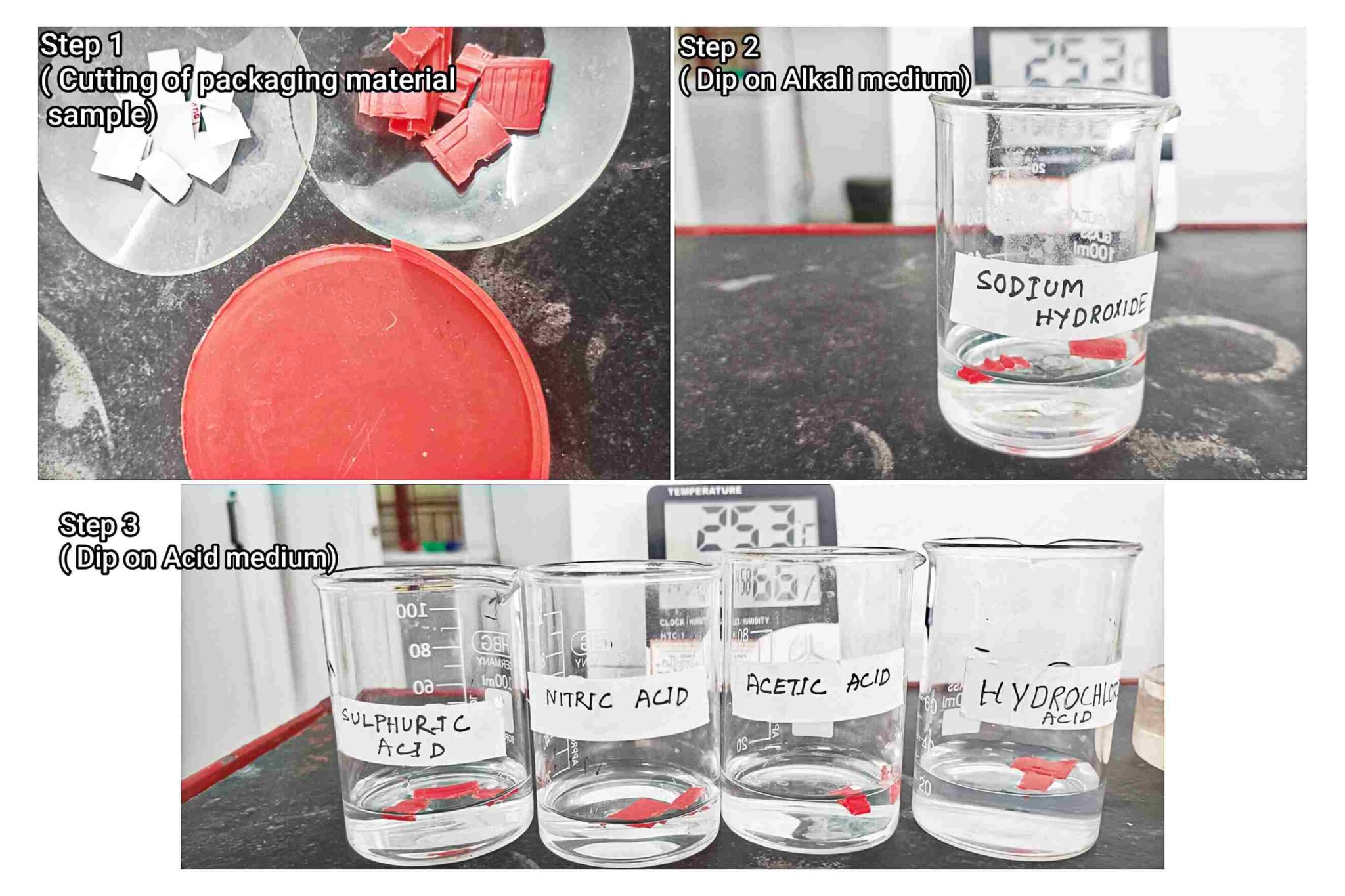 Color Stability Test Procedure Colour Migration or stability test of Food Grade Packaging Material