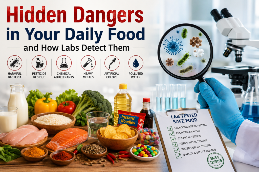 Hidden Dangers in Your Daily Food and How Labs Detect Them