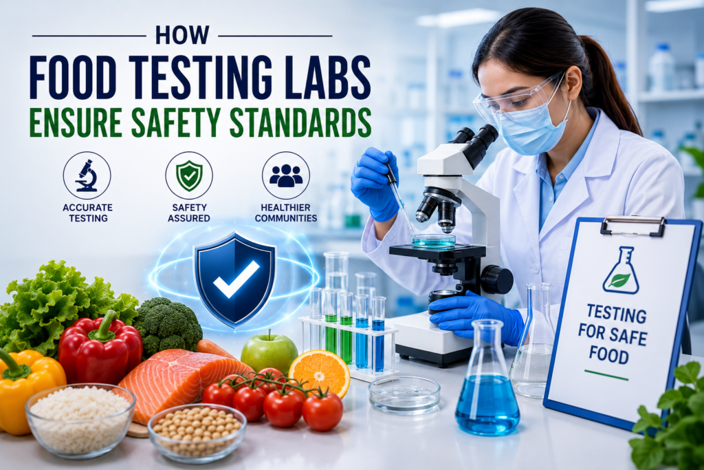 How Food Testing Labs Ensure Safety Standards