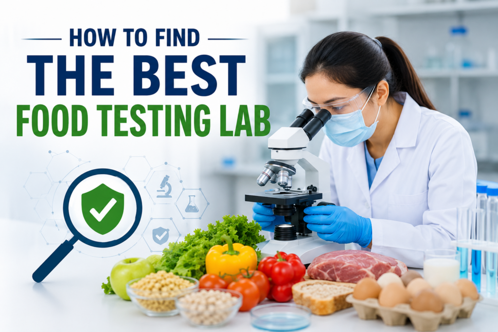 How to Find The Best Food Testing Lab That Gives Real Result