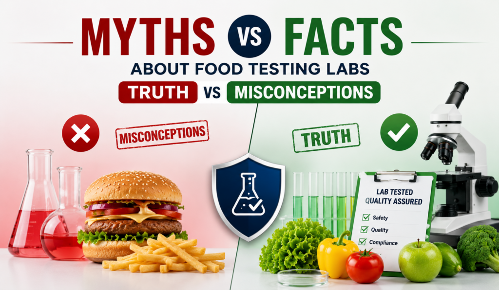 Myths vs Facts About Food Testing Labs: Truth vs Misconceptions