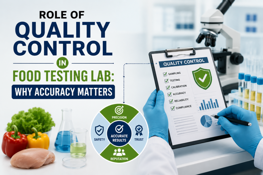 Role of Quality Control in Food Testing Lab: Why Accuracy Matters