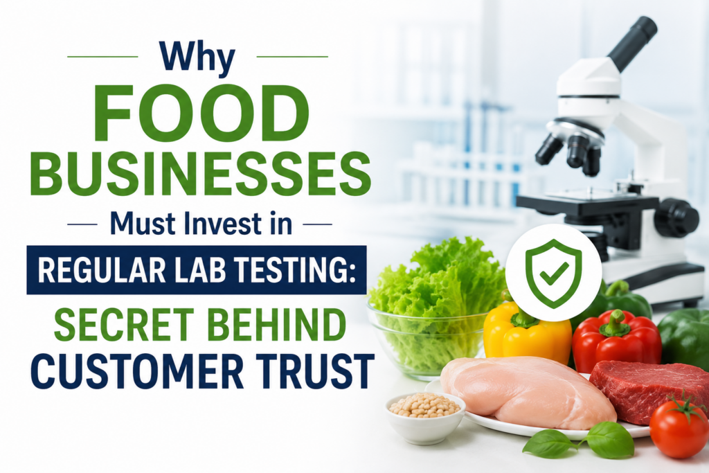 Why Food Businesses Must Invest in Regular Lab Testing