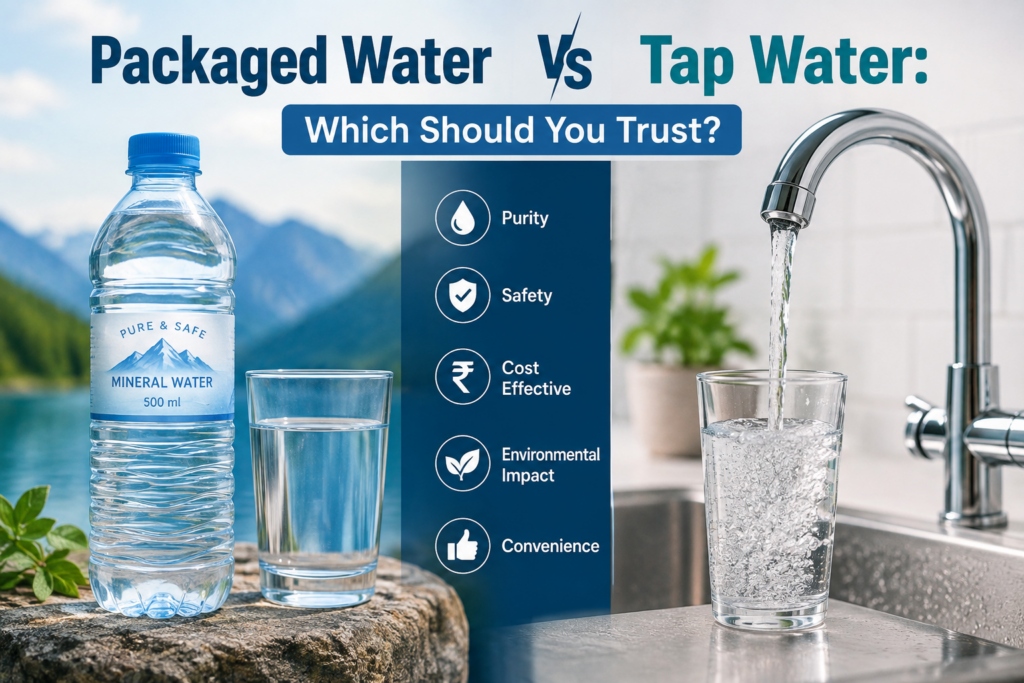 Packaged Water Vs Tap Water