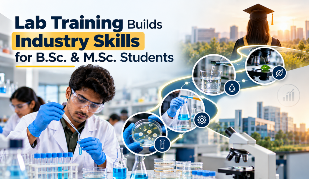 Laboratory Training Builds Industry Skills for B.Sc. & M.Sc. Students