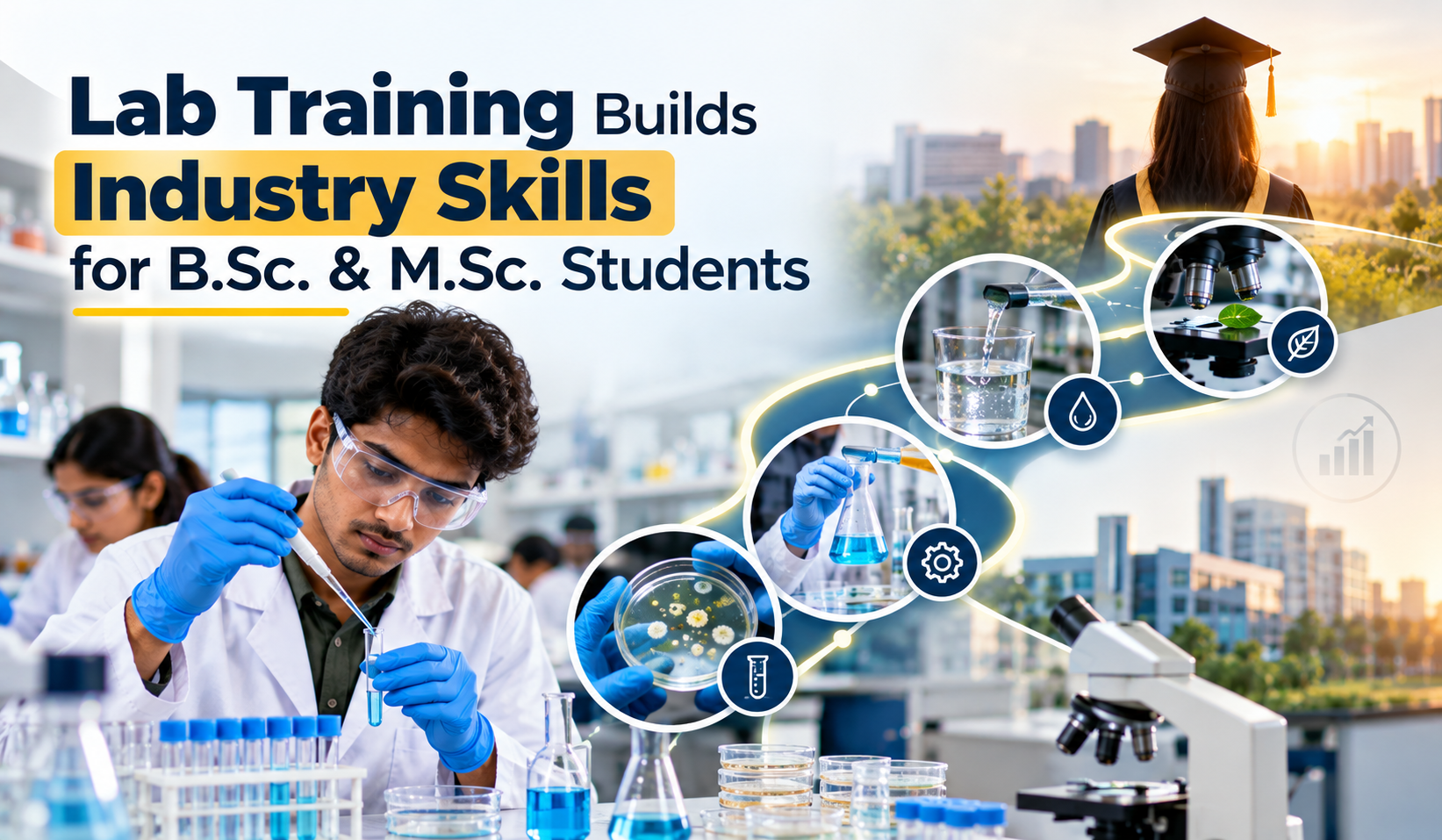 Laboratory Training Builds Industry Skills for B.Sc. & M.Sc. Students
