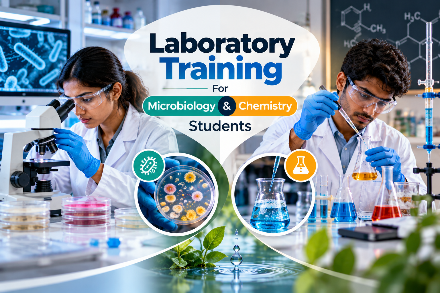 Laboratory Training For Microbiology & Chemistry Students